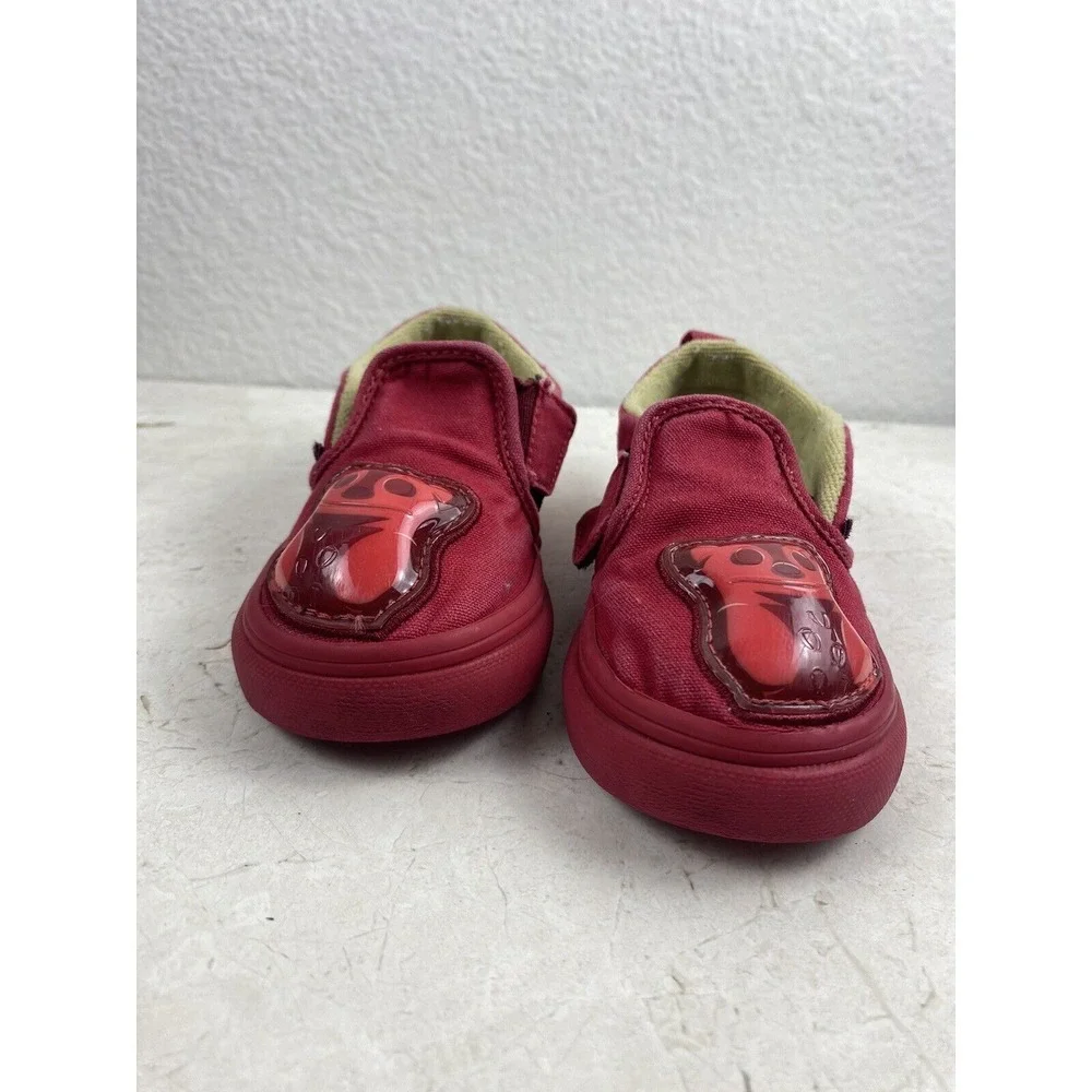Vans x‎ Haribo Toddler Size 7.5 Red Slip-on Shoes Skater